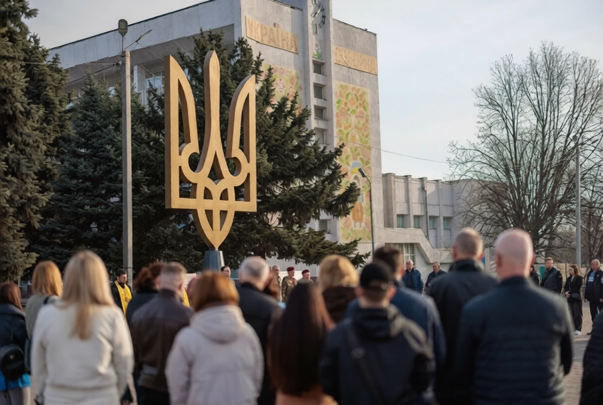 Кам’янське стало черговим етапом всеукраїнського марафону єдності «Тризуб України»