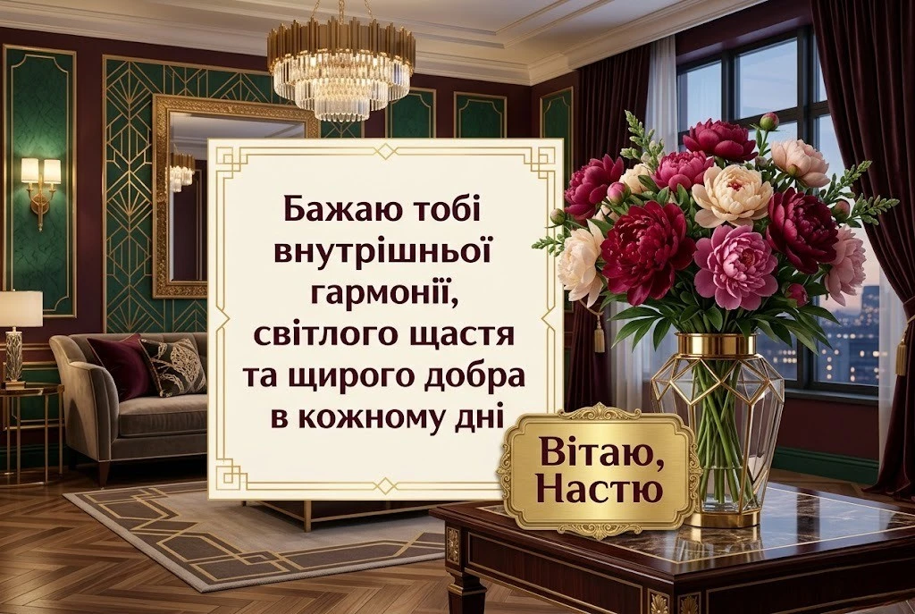 День народження Насті: оригінальні побажання та красиві вірші