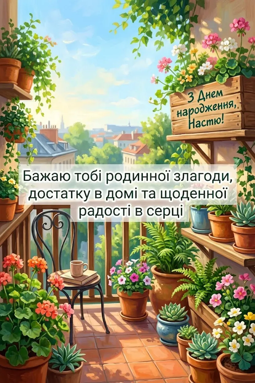 День народження Насті: оригінальні побажання та красиві вірші