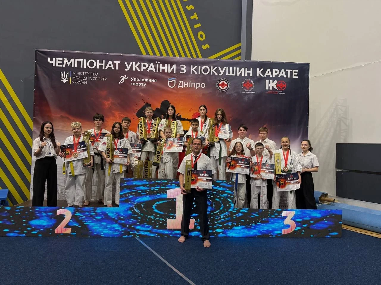 Шлях до Європи через дніпровське татамі: тріумф каратистів Кам’янського