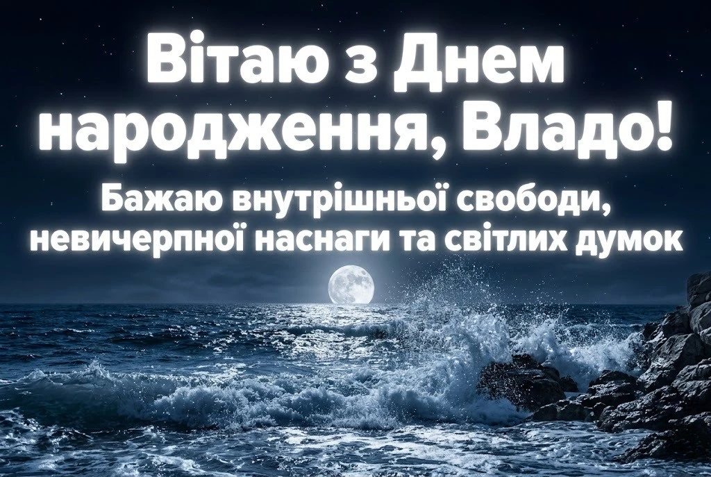 Побажання для Влади: знайдіть ідеальні слова до дня народження