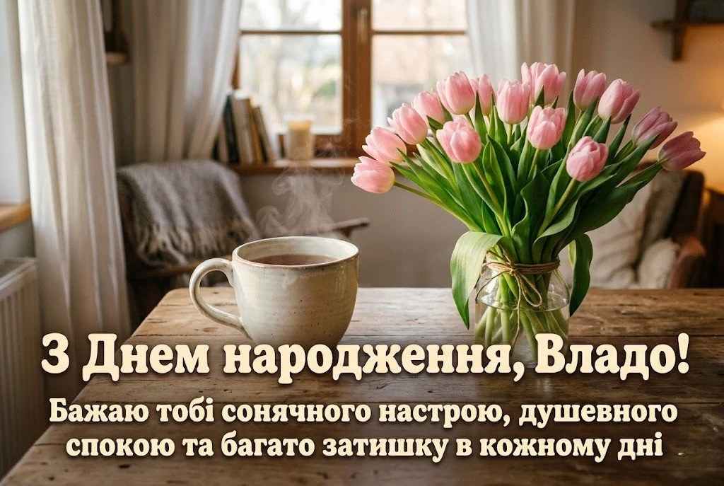 Побажання для Влади: знайдіть ідеальні слова до дня народження