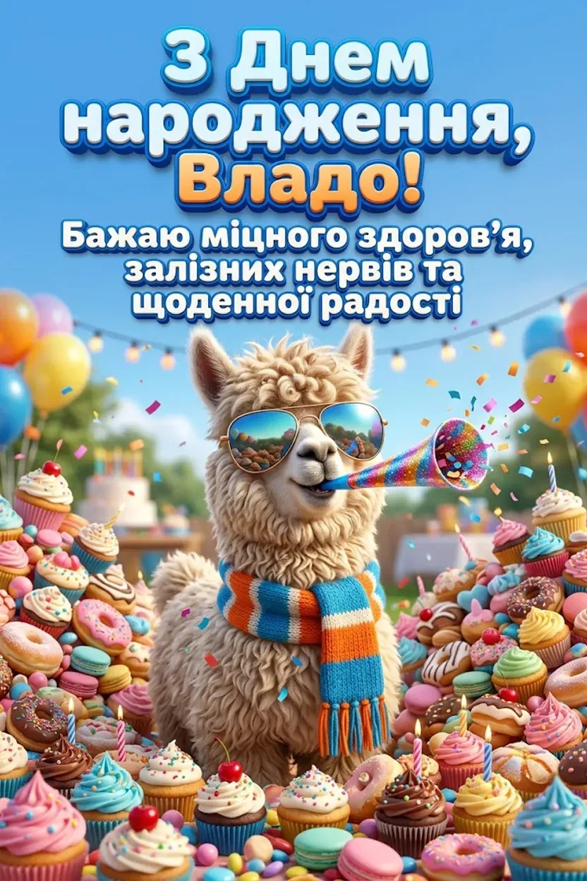 Побажання для Влади: знайдіть ідеальні слова до дня народження