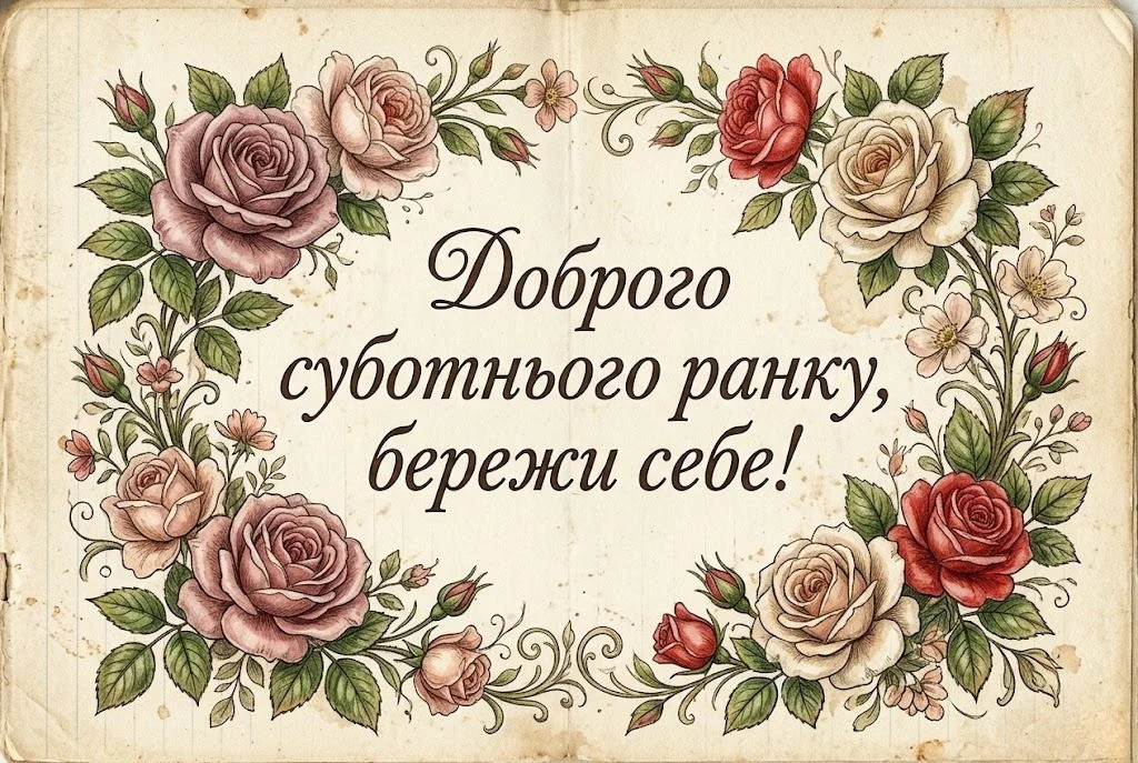 Суботнього доброго ранку: душевні картинки та найкращі побажання для гарного настрою