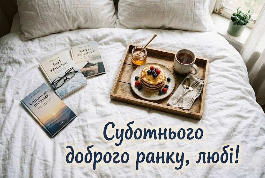 Суботнього доброго ранку: душевні картинки та найкращі побажання для гарного настрою