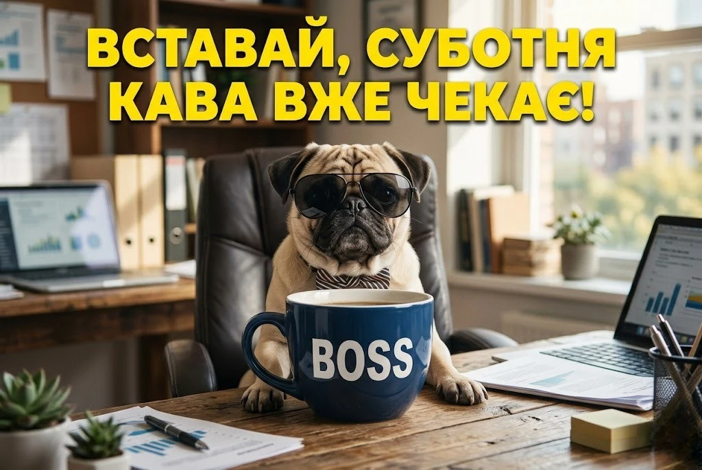 Суботнього доброго ранку: душевні картинки та найкращі побажання для гарного настрою