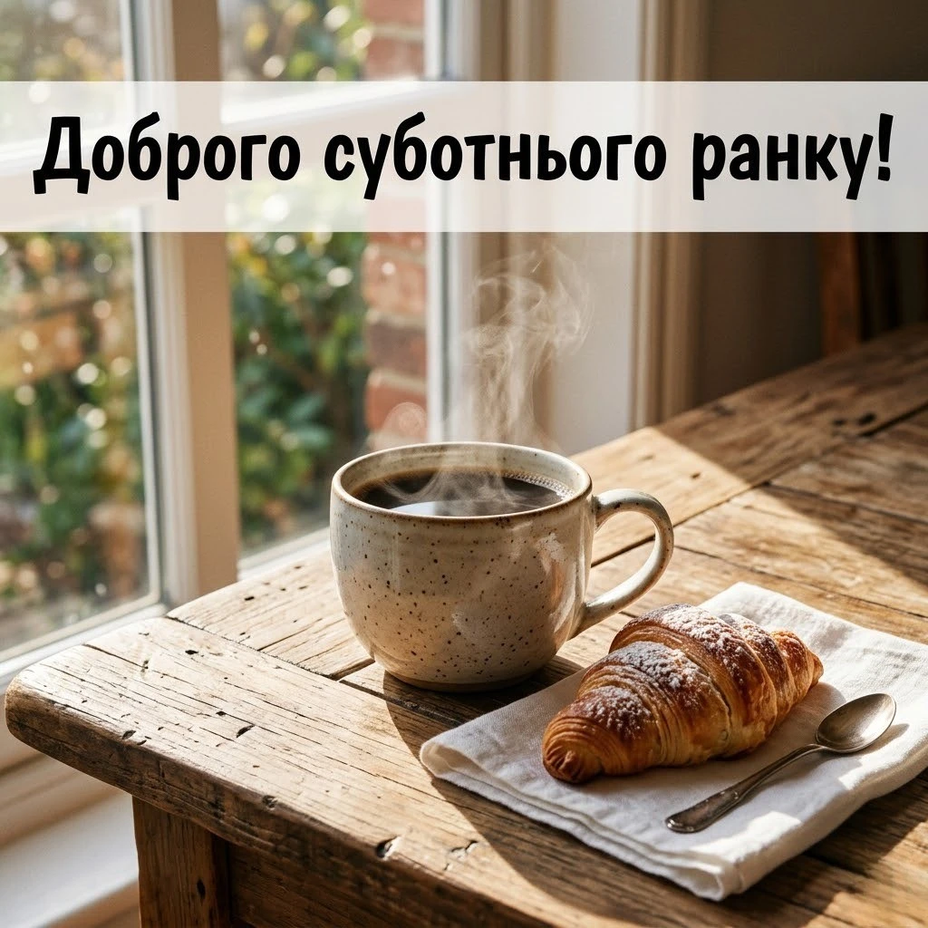 Суботнього доброго ранку: душевні картинки та найкращі побажання для гарного настрою