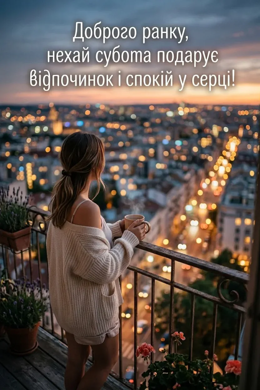 Суботнього доброго ранку: душевні картинки та найкращі побажання для гарного настрою