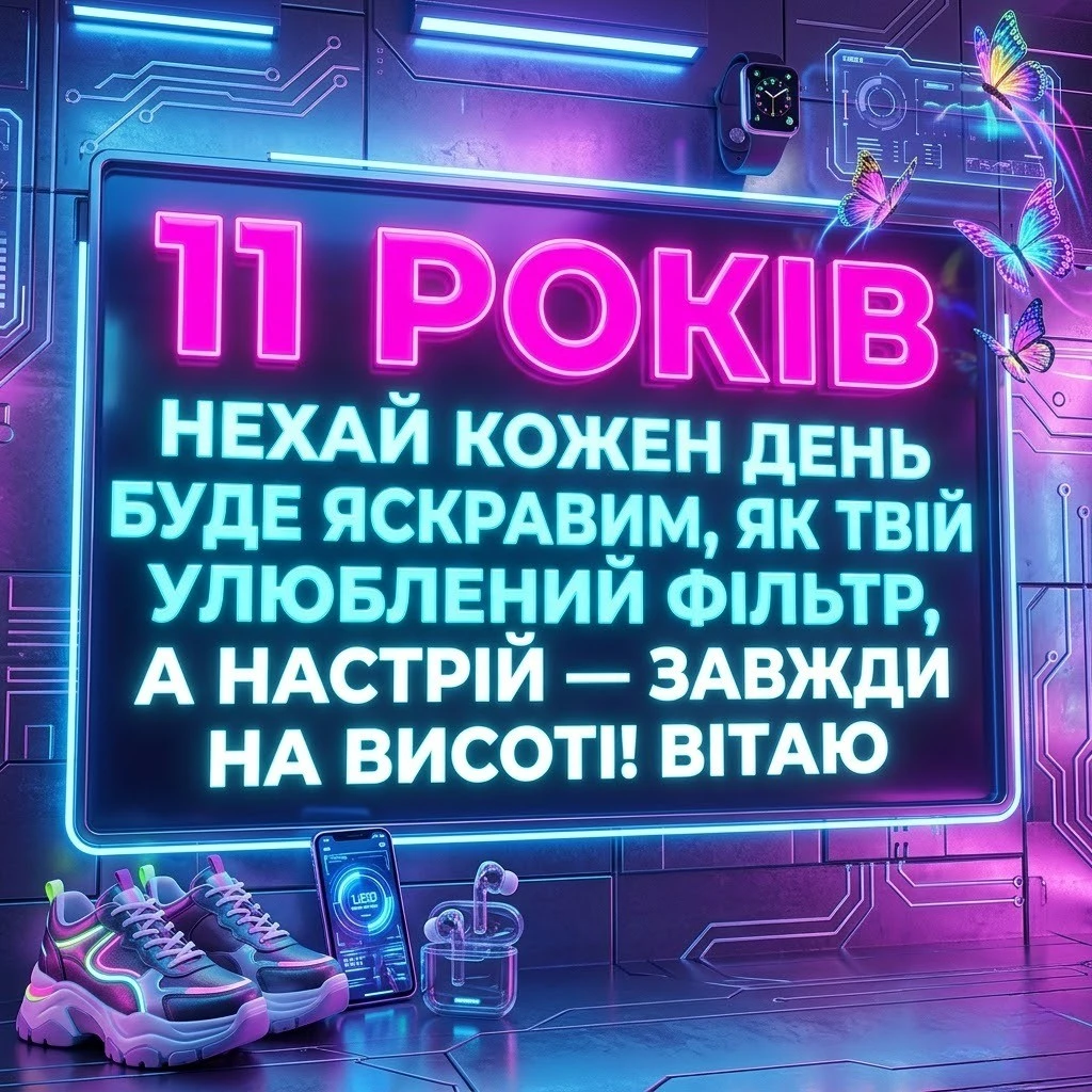 Що побажати дівчинці на 11-річчя: добірка зворушливих та сучасних вітань