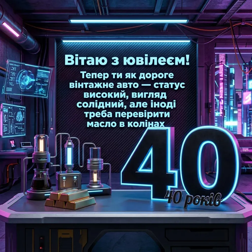Мудрість та сила: що побажати чоловіку в день його 40-річчя