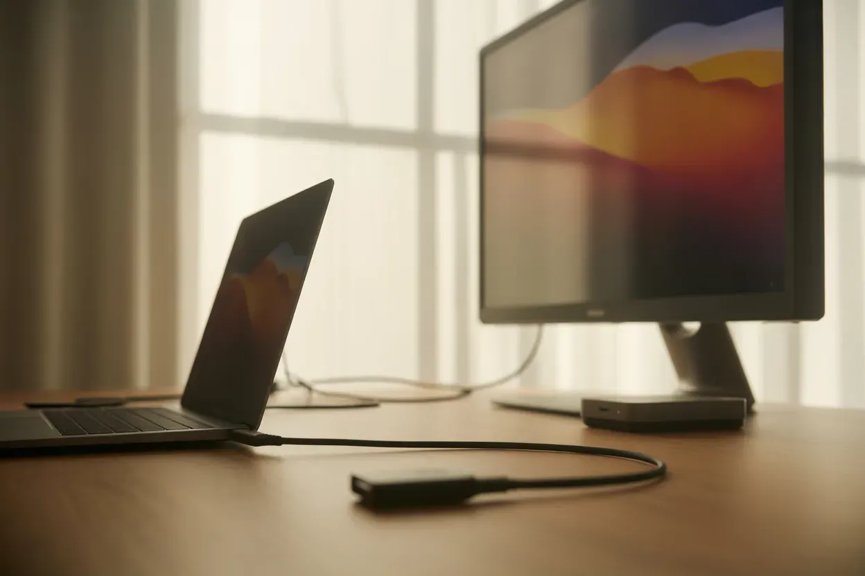 Сучасні способи підключення ноутбука до монітора: Daisy Chain, USB-C та бездротові методи