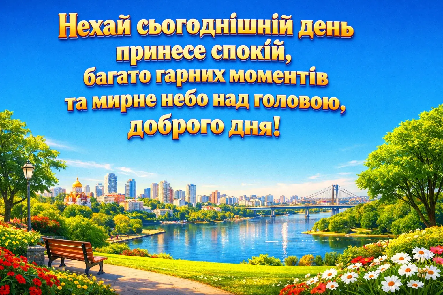 Найкращі листівки доброго дня: душевна добірка привітань для чудового настрою