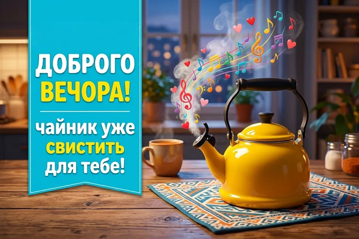 Позитивні картинки з побажанням доброго вечора: душевна добірка для гарного настрою
