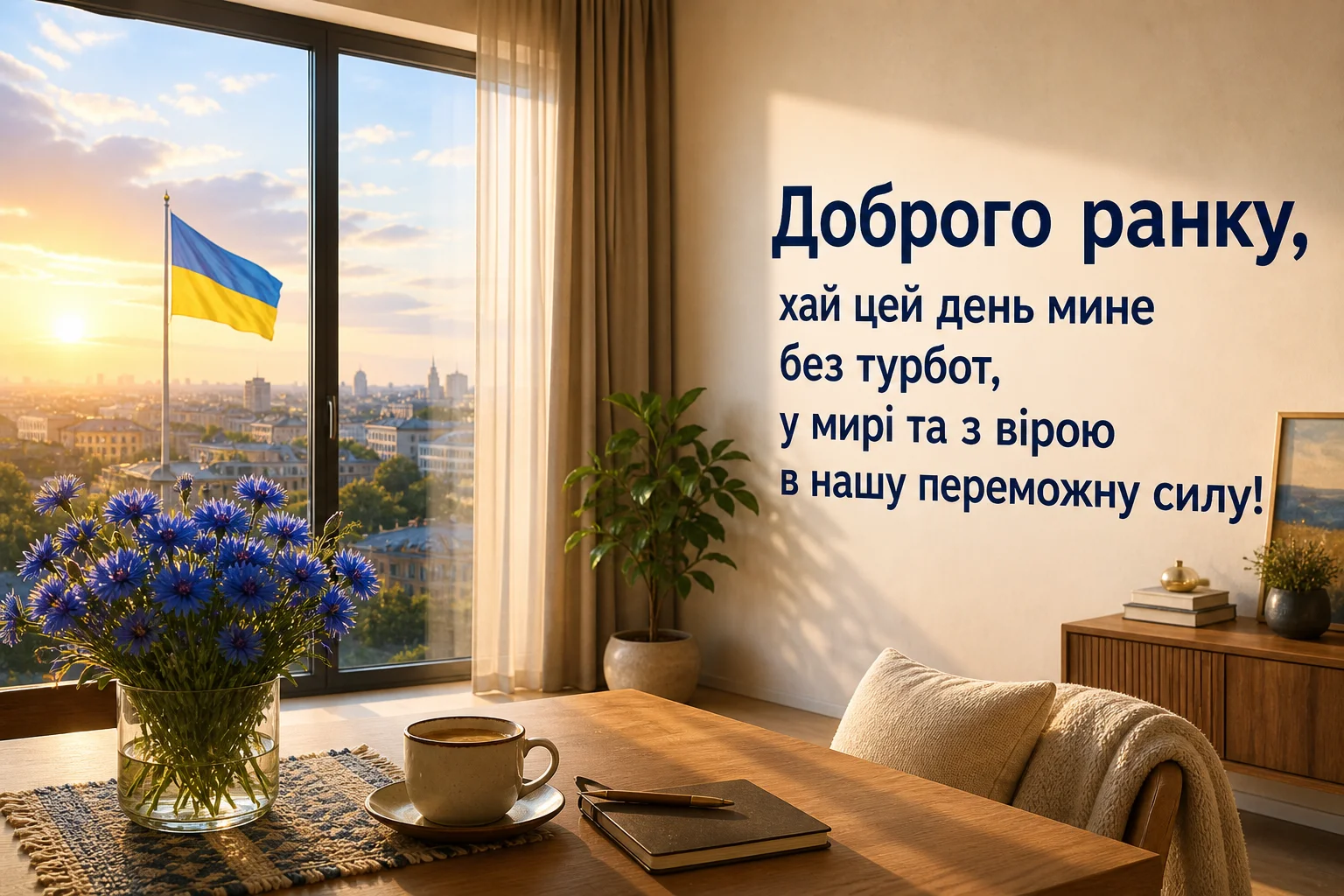 Доброго ранку: патріотичні картинки для незламних та вільних