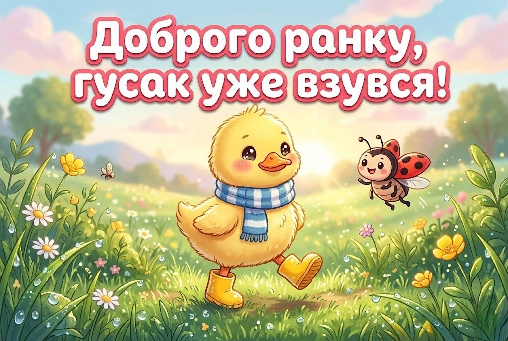 Доброго ранку: патріотичні картинки для незламних та вільних
