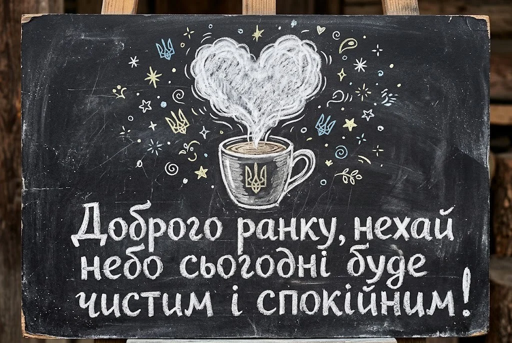 Доброго ранку: патріотичні картинки для незламних та вільних