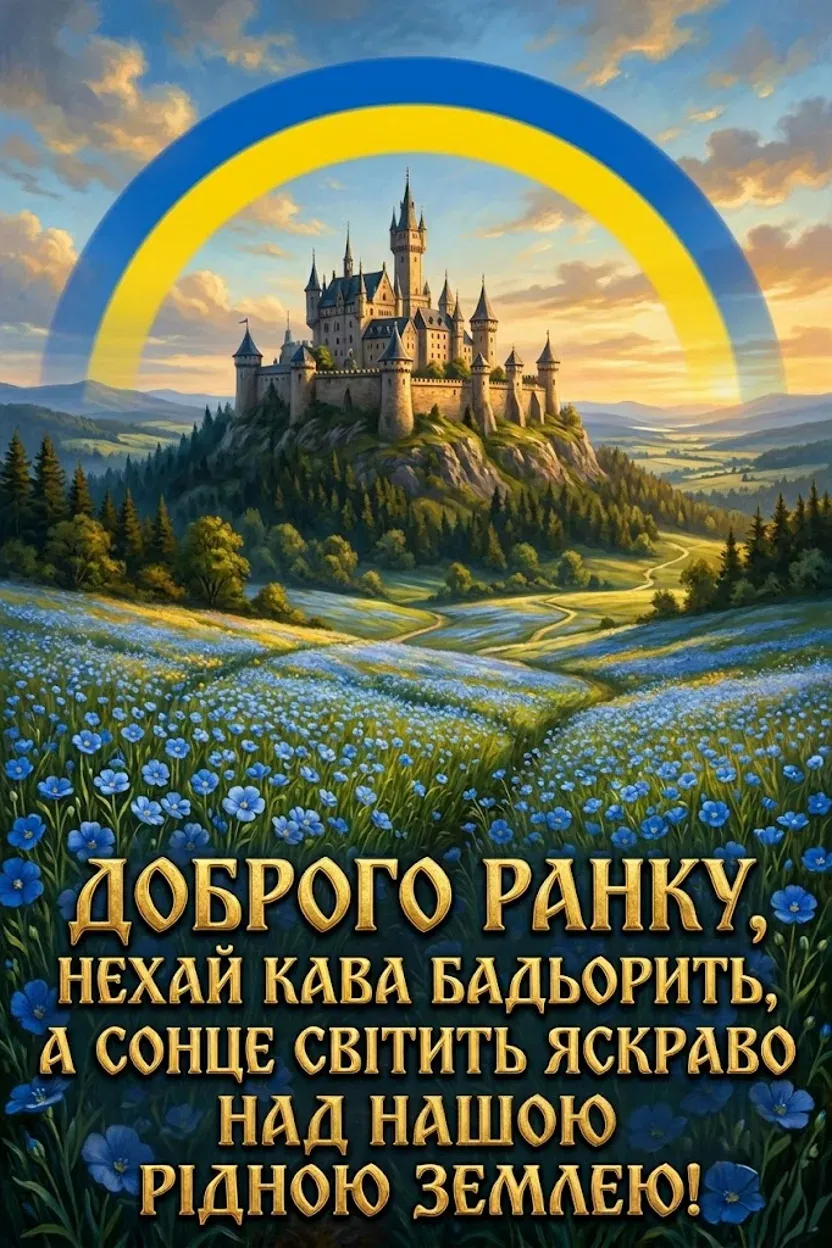 Доброго ранку: патріотичні картинки для незламних та вільних