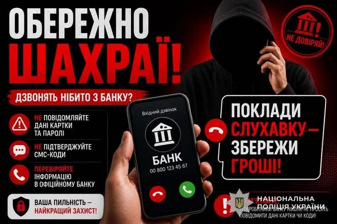Фінансовий капкан: на Дніпропетровщині жінка віддала псевдобанкіру майже 100 тисяч гривень