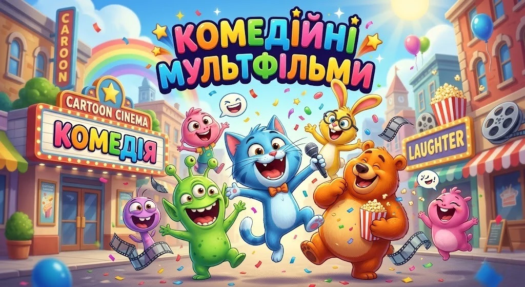 Комедійні мультфільми що варто подивитись хоча б раз