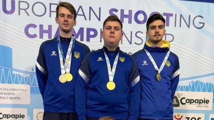 Юніор з Дніпра виграв чемпіонат Європи зі стрільби