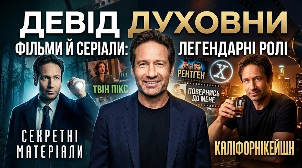 Повний гід кіномана: фільми й серіали Девіда Духовни, які варто подивитися кожному