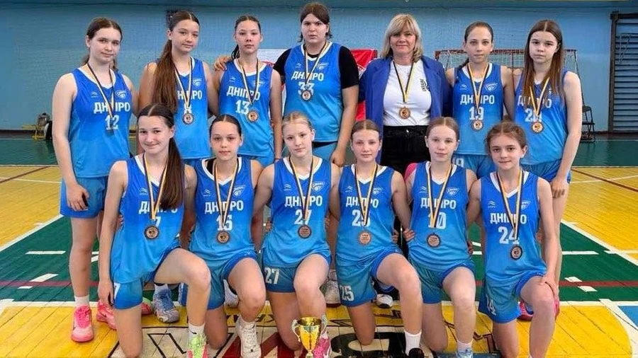 Дніпровські баскетболістки здобули медалі на всеукраїнському рівні
