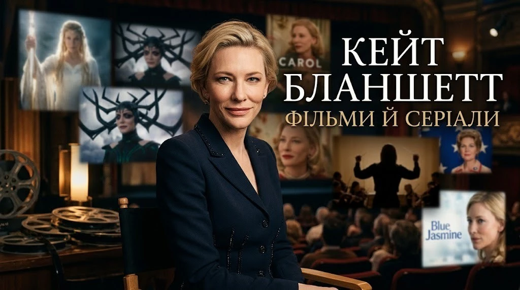 Фільми й серіали з Кейт Бланшетт: повний список для перегляду