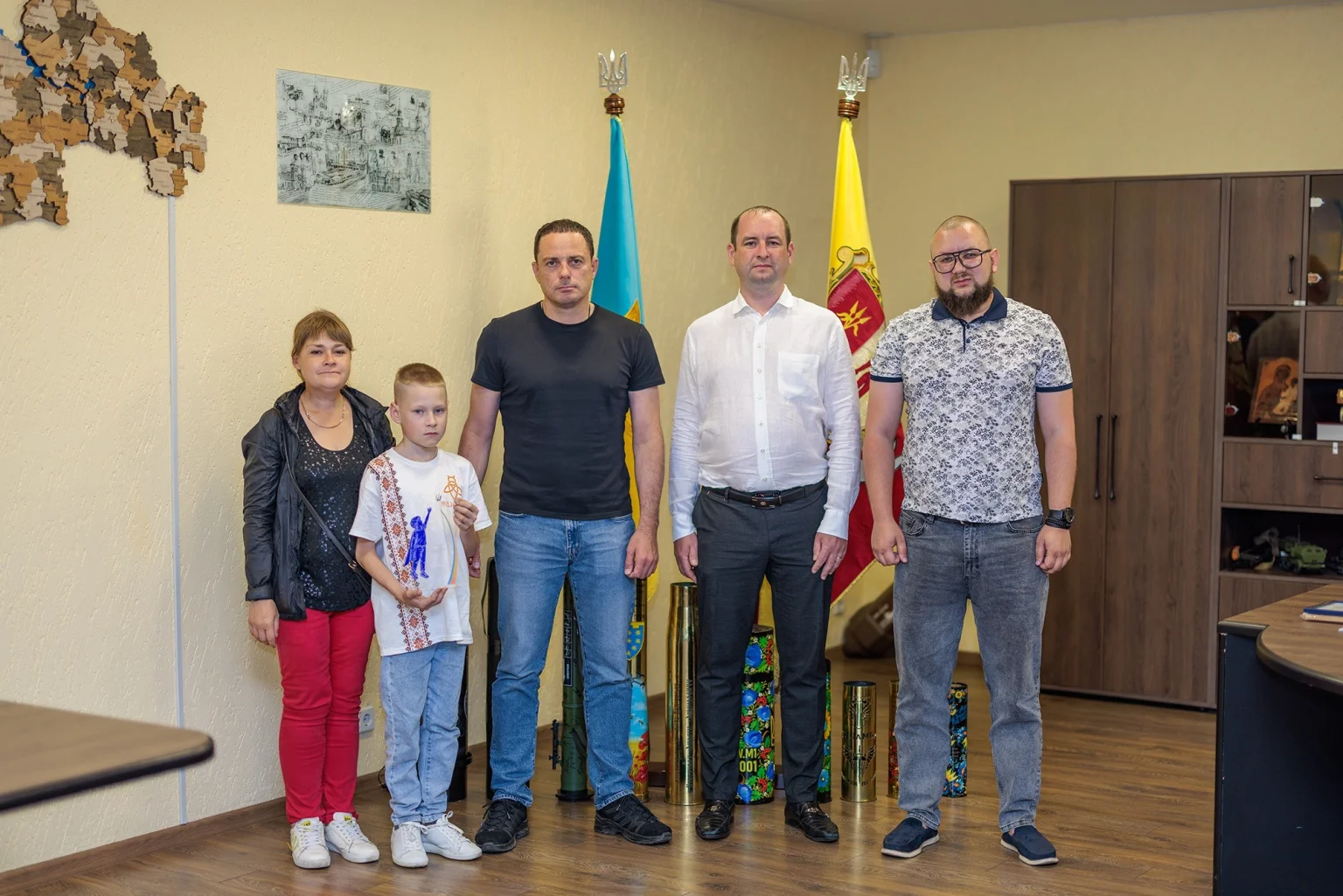Державна відзнака для одинадцятирічного Максима Бородіна: у Кам’янському вшанували юного волонтера