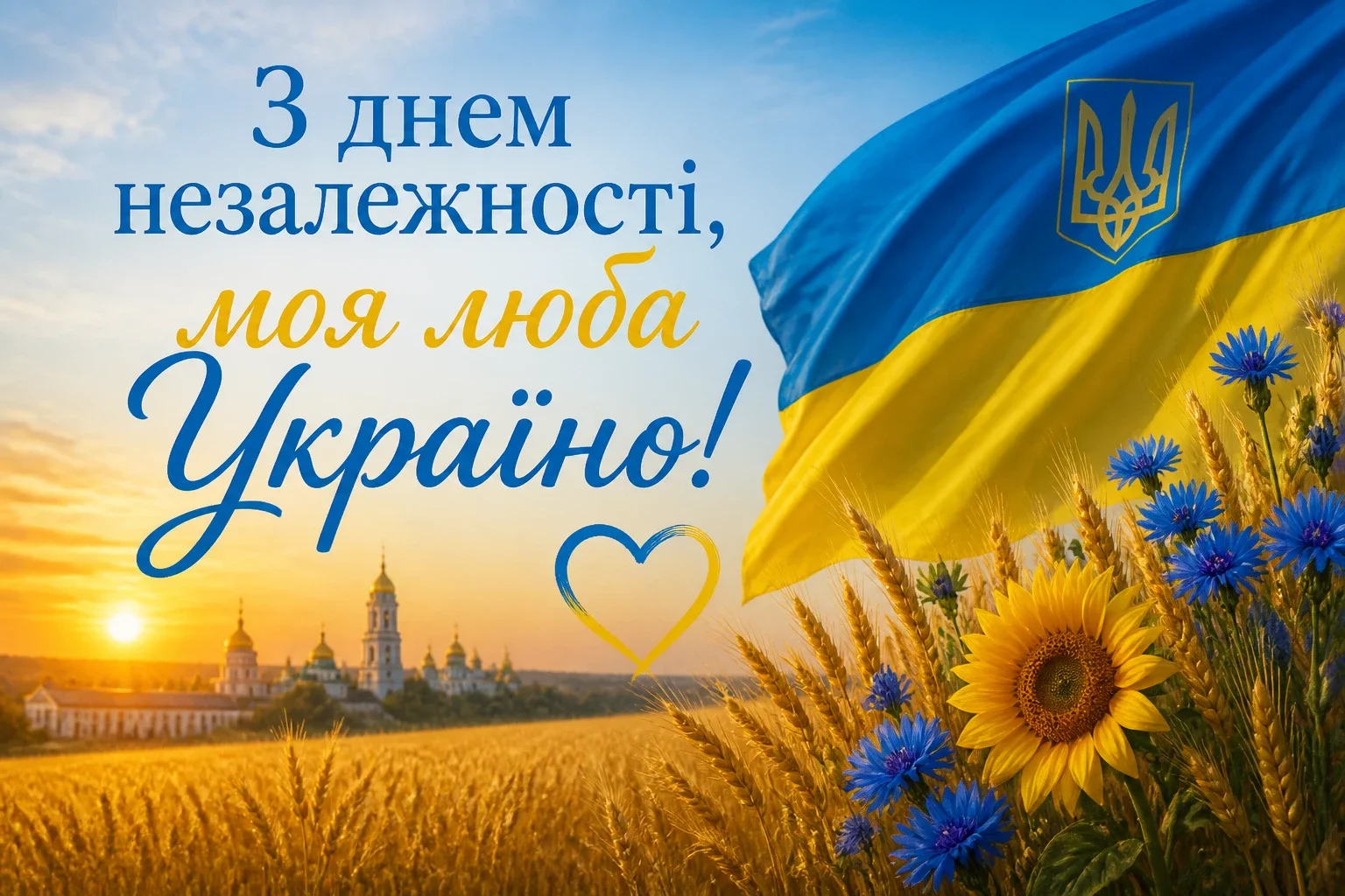 З днем незалежності моя люба Україно