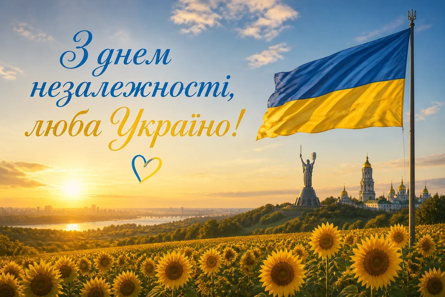 З днем незалежності, люба Україно