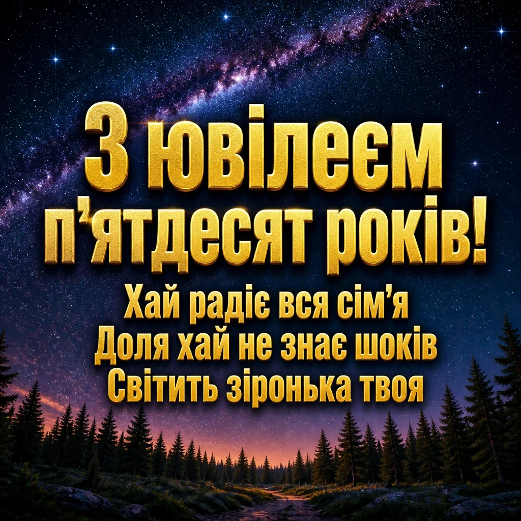 привітання з ювілеєм 50 років привітання з ювілеєм 50 років