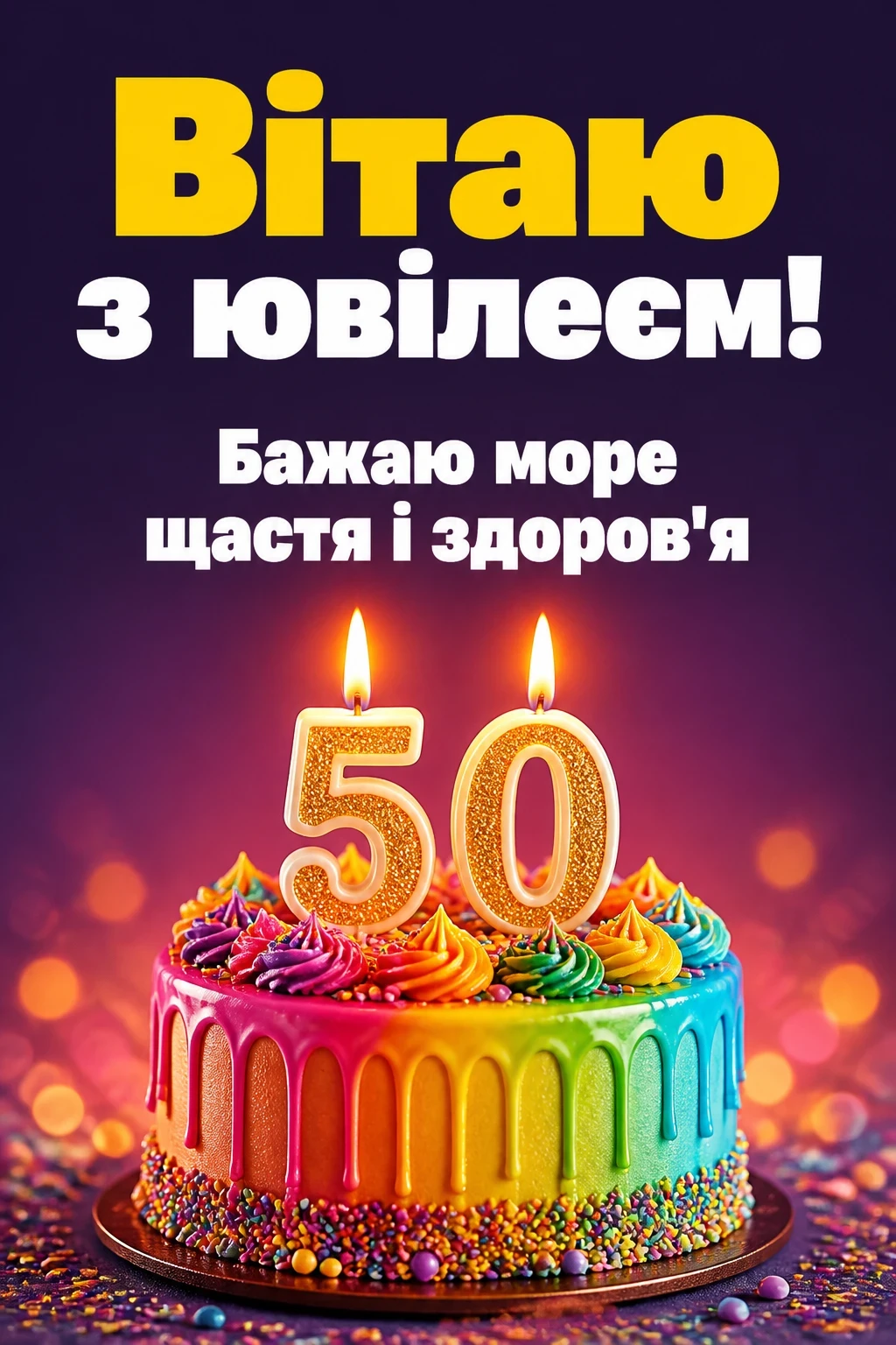 привітання з ювілеєм 50 років привітання з ювілеєм 50 років