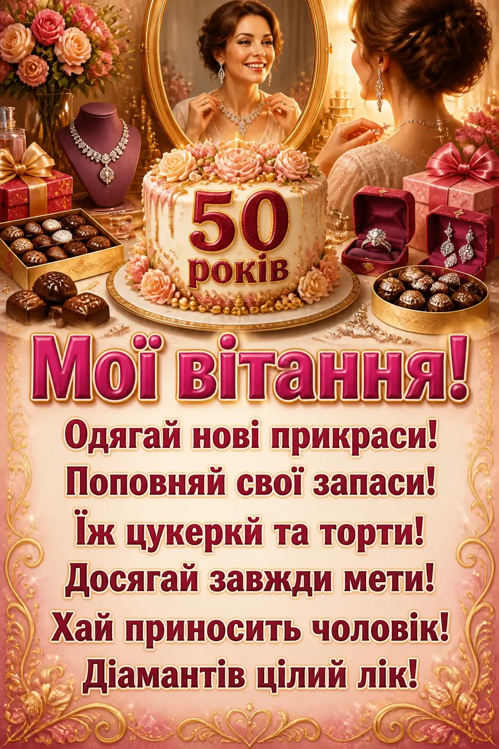 прикольне вітання з 50 річчям жінці прикольне вітання з 50 річчям жінці