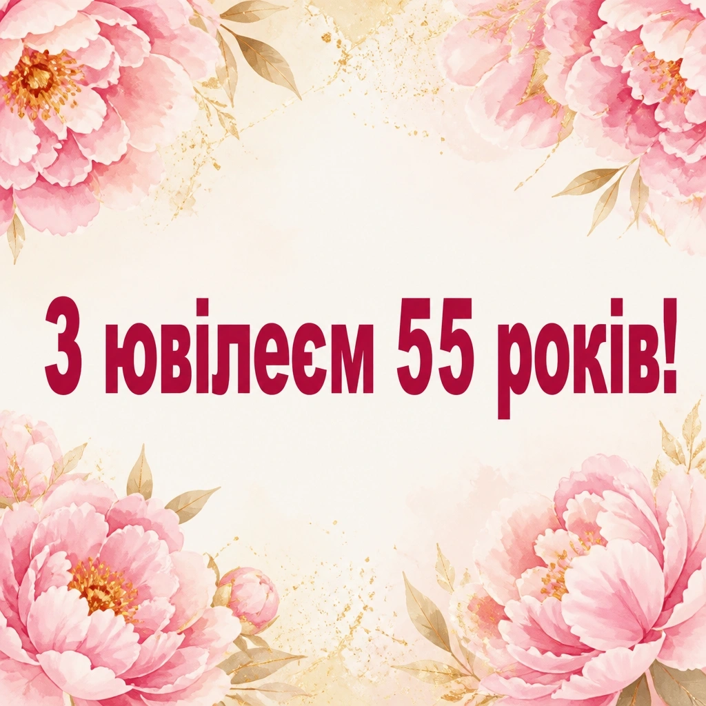привітання з ювілеєм 55 років жінці привітання з ювілеєм 55 років жінці
