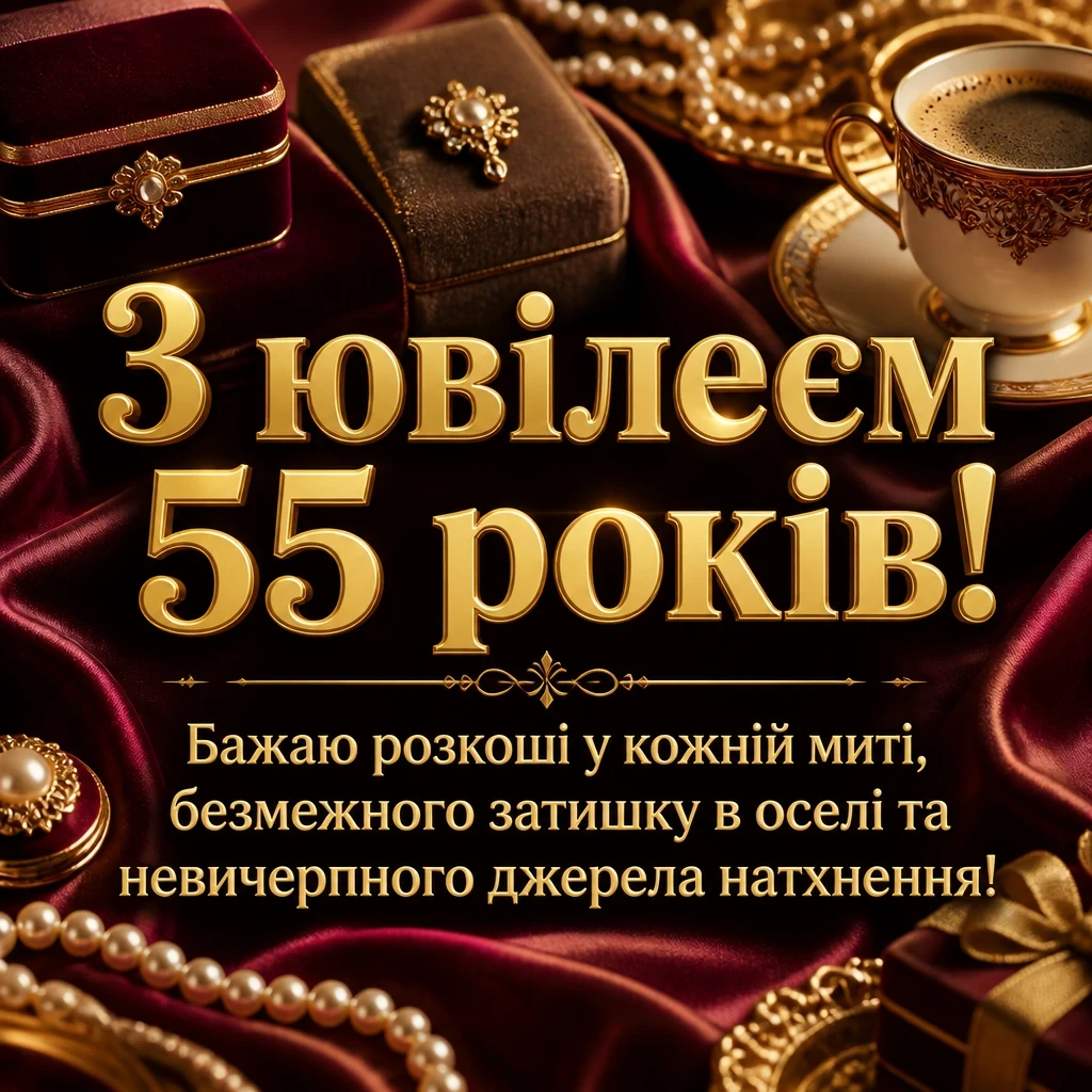 привітання з ювілеєм 55 років жінці привітання з ювілеєм 55 років жінці
