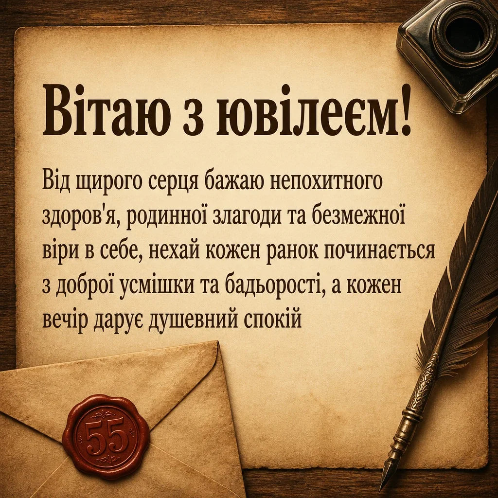 привітання з 55-річчям жінці у віршах привітання з 55-річчям жінці у віршах