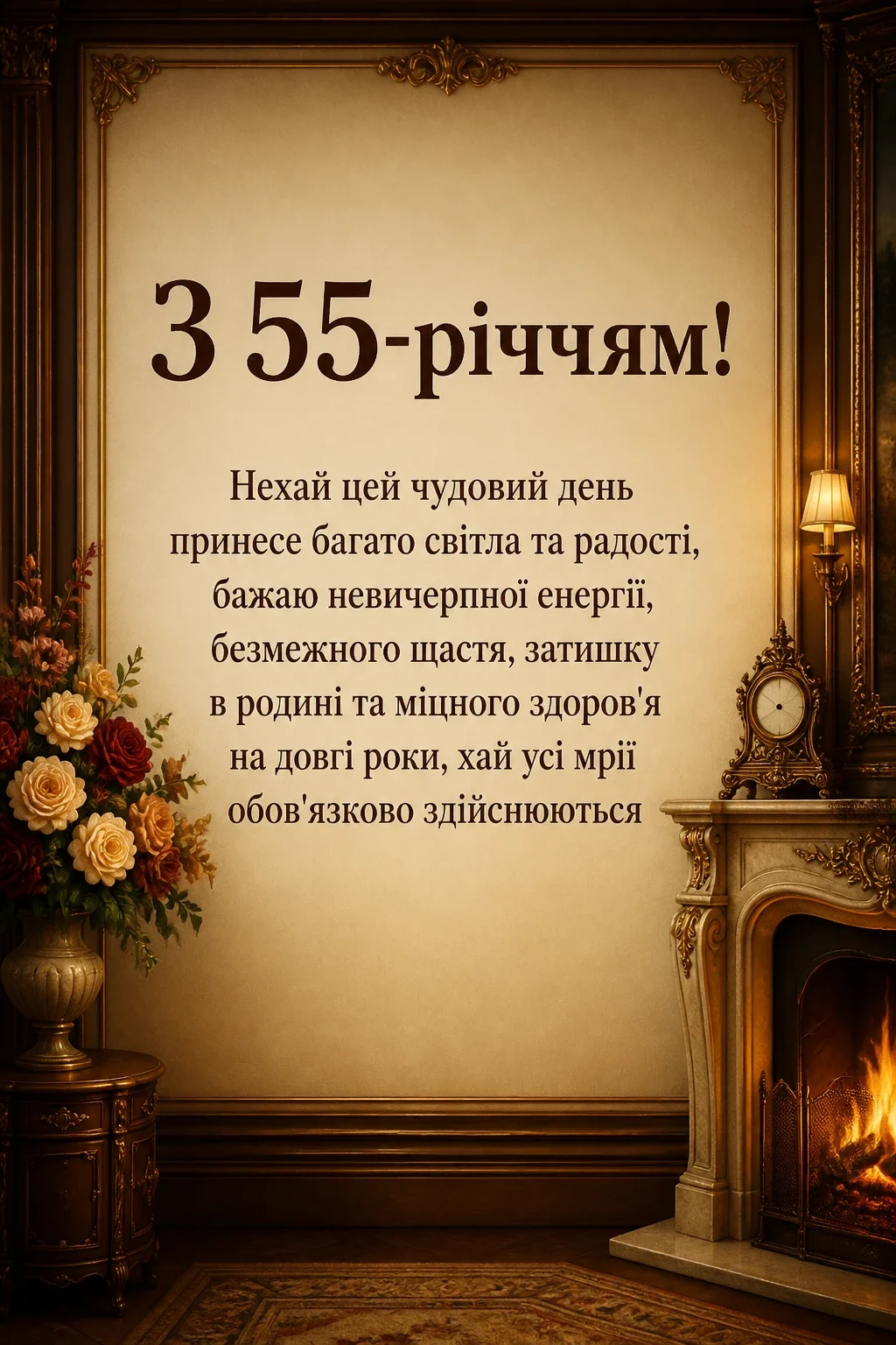 привітання з 55-річчям жінці у віршах привітання з 55-річчям жінці у віршах