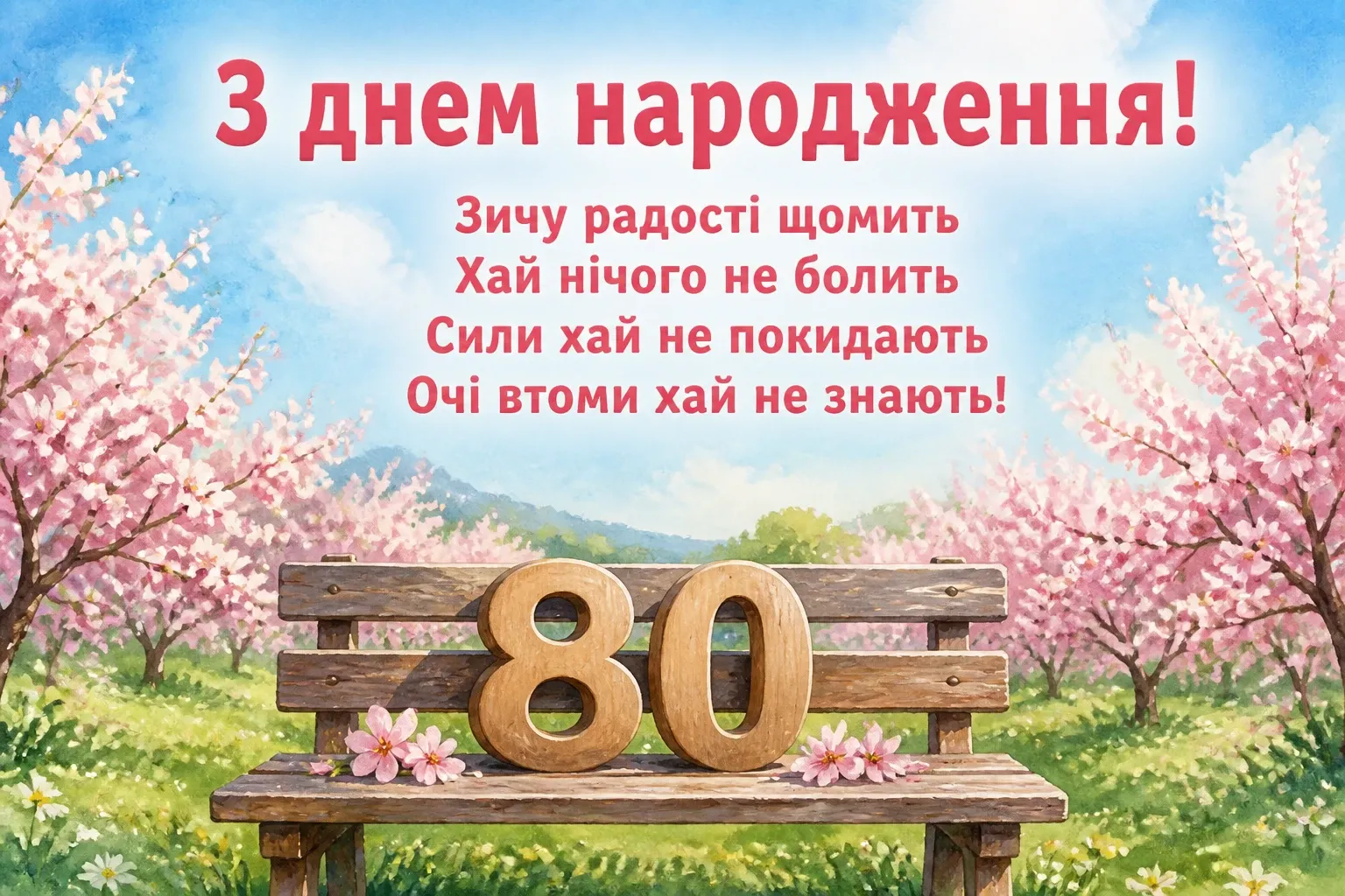 привітання з 80 річчям мамі від дочки привітання з 80 річчям мамі від дочки