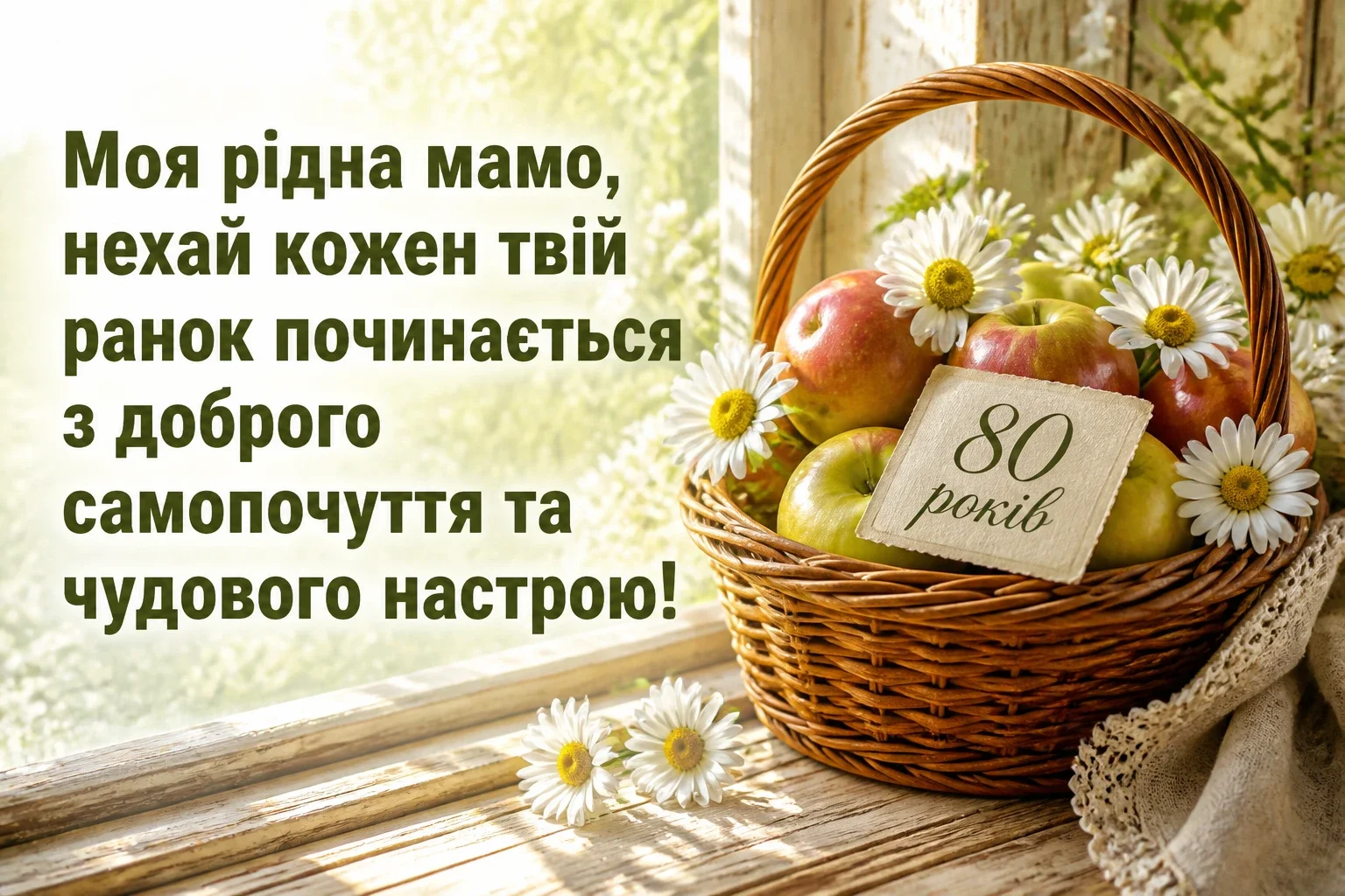 привітання з 80 річчям мамі від дочки привітання з 80 річчям мамі від дочки