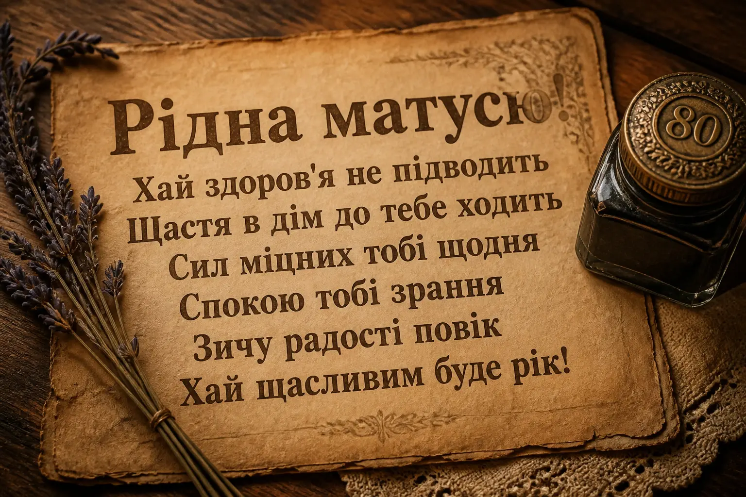 привітання з 80 річчям мамі від дочки привітання з 80 річчям мамі від дочки