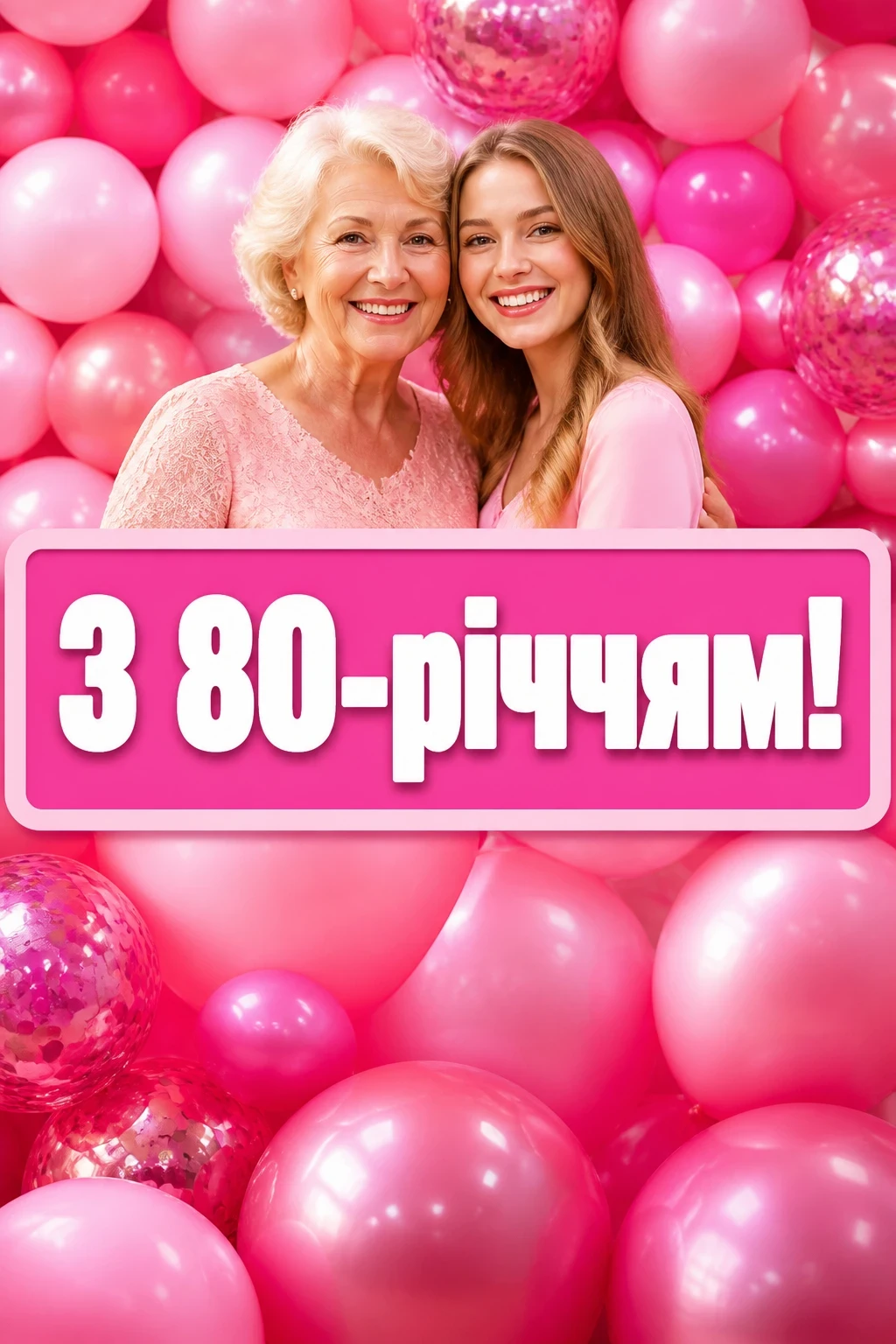 привітання з 80 річчям мамі від дочки привітання з 80 річчям мамі від дочки
