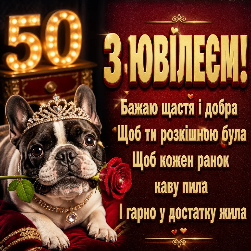 50 років привітання з 50 річчям жінці прикольні 50 років привітання з 50 річчям жінці прикольні