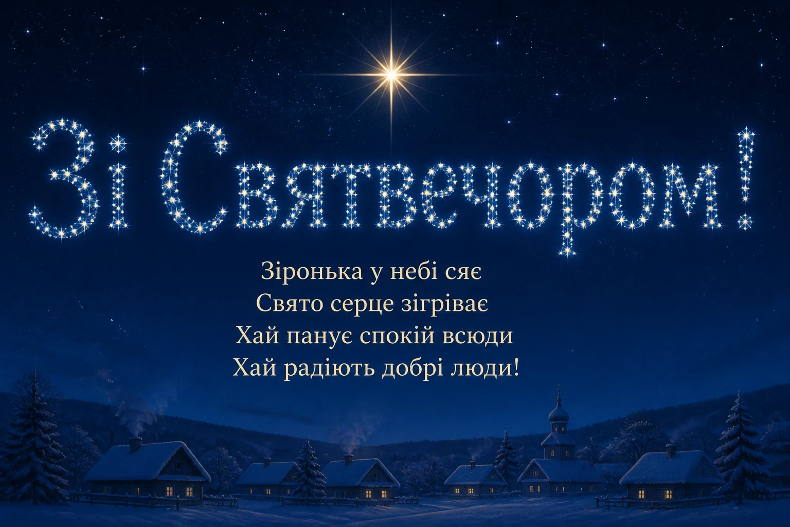 привітання святвечір привітання святвечір