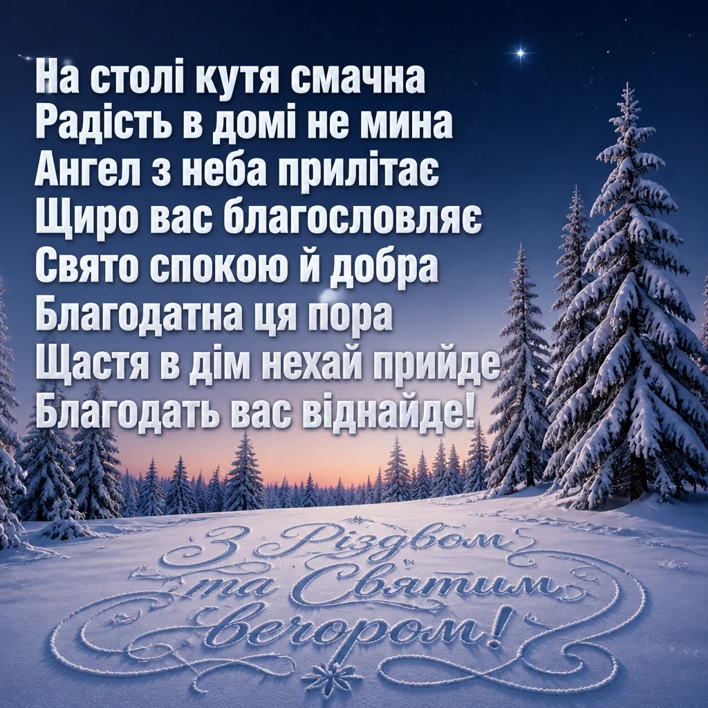 привітання з святим вечором та різдвом привітання з святим вечором та різдвом