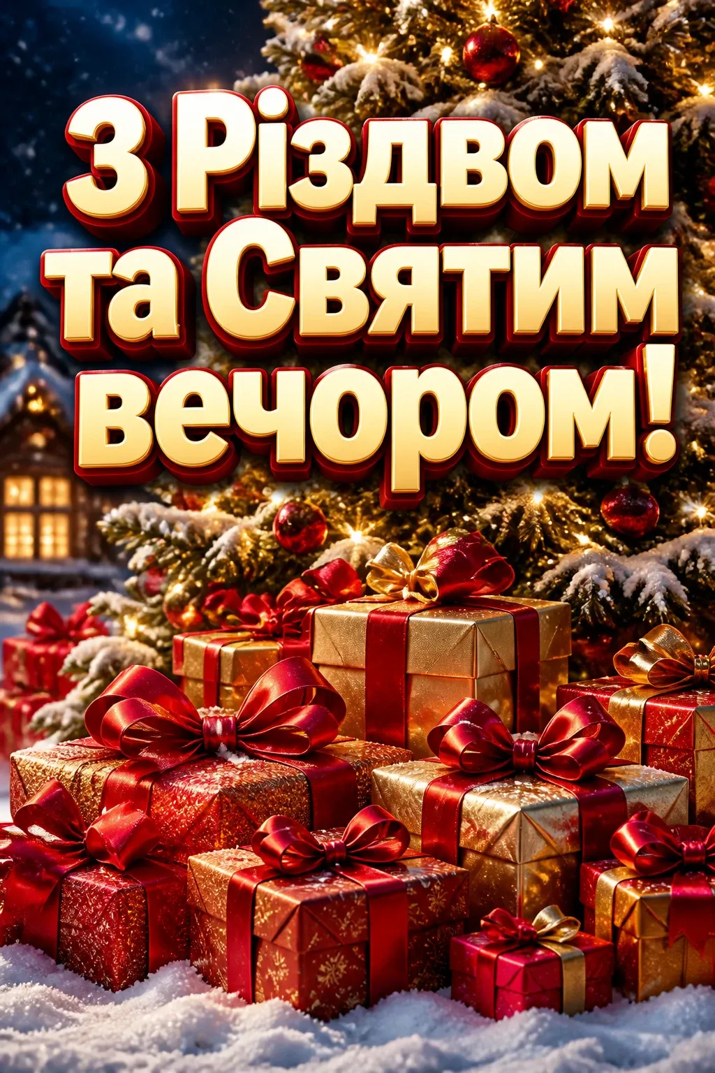 привітання з святим вечором та різдвом привітання з святим вечором та різдвом