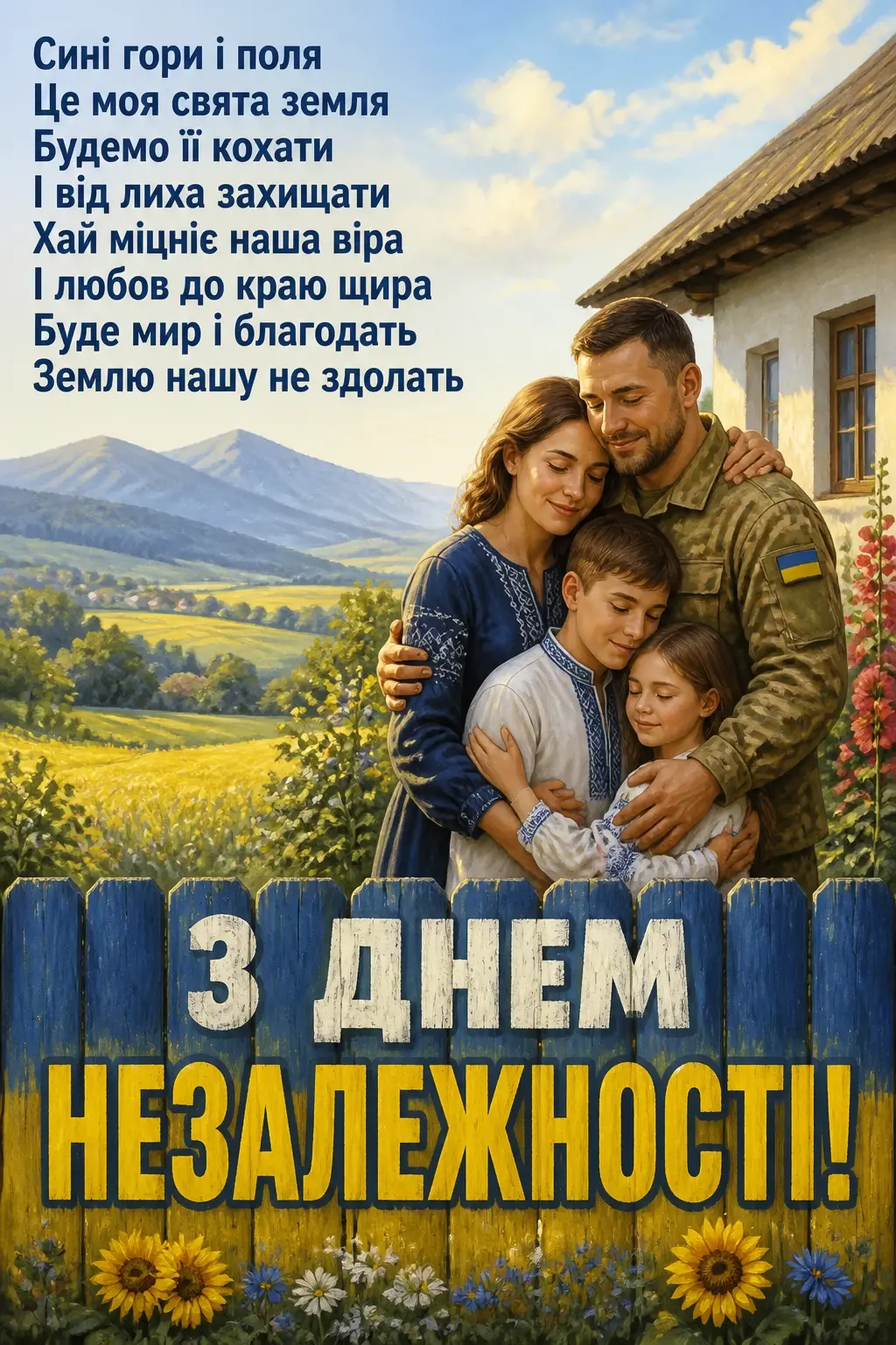 з днем незалежності моя люба україно з днем незалежності моя люба україно