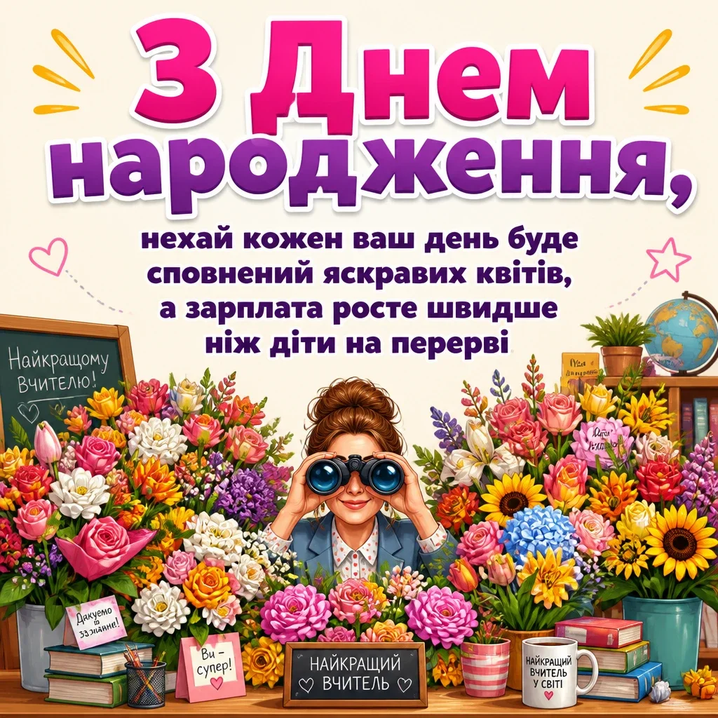 з днем народження люба вчителько з днем народження люба вчителько