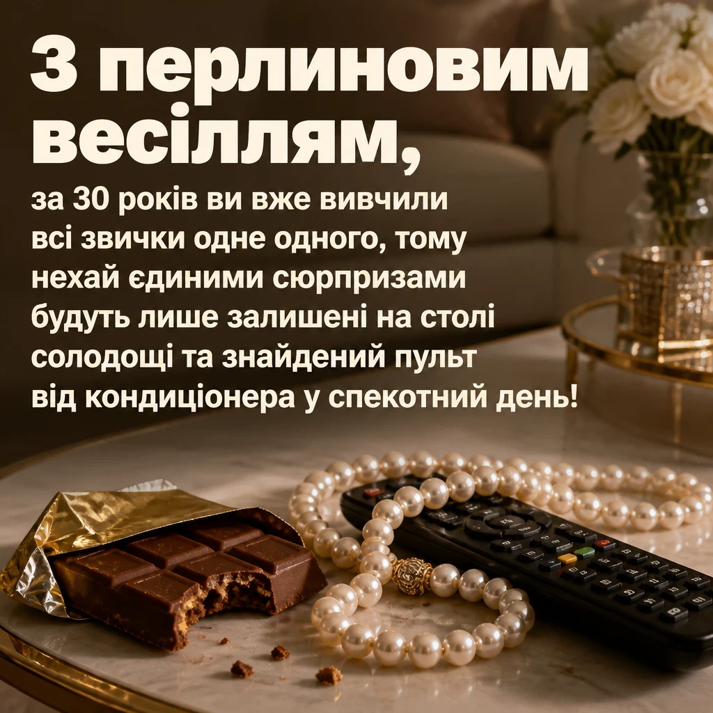 привітання з перлиновим весіллям привітання з перлиновим весіллям