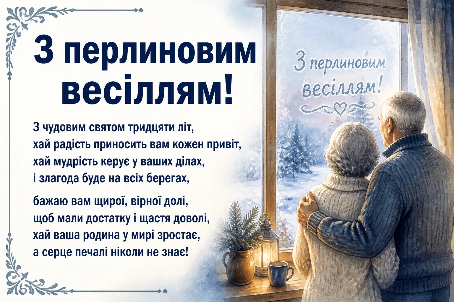 привітання з перлиновим весіллям привітання з перлиновим весіллям