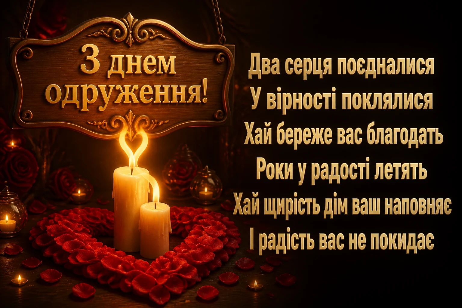 привітання з днем одруження привітання з днем одруження